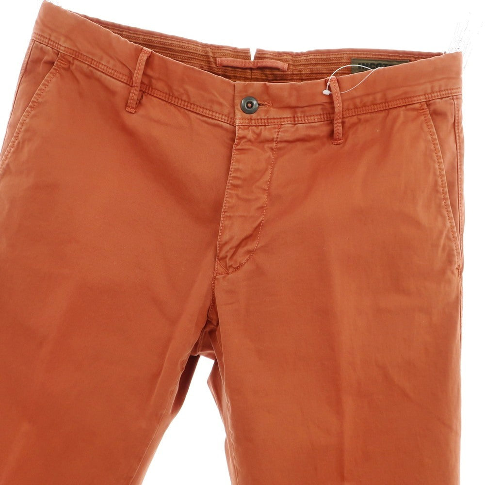 [Used] INCOTEX Stretch Cotton Casual Slacks Pants Dark Orange [33] [Condition Rank B] [Men&