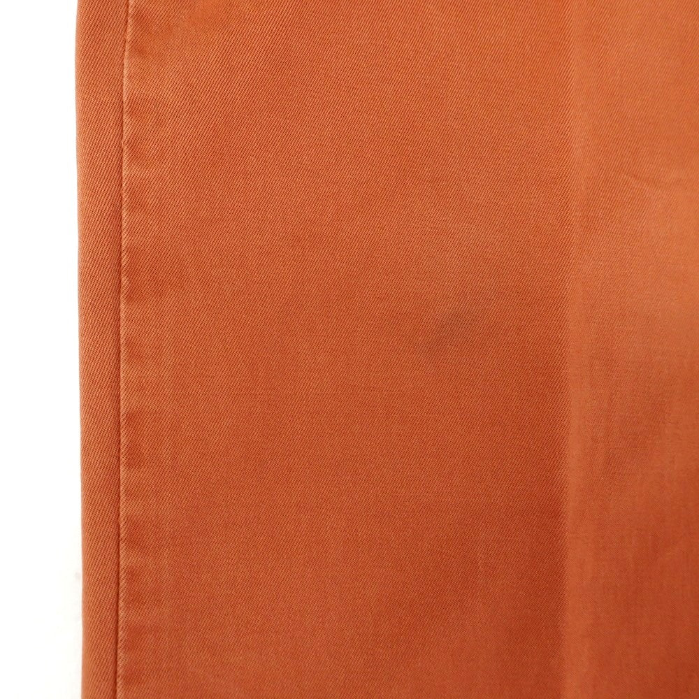 [Used] INCOTEX Stretch Cotton Casual Slacks Pants Dark Orange [33] [Condition Rank B] [Men&