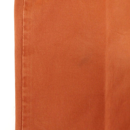 [Used] INCOTEX Stretch Cotton Casual Slacks Pants Dark Orange [33] [Condition Rank B] [Men&