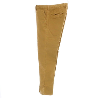 [Used] INCOTEX TRICOCHINO stretch cotton casual slacks pants, yellow ocher color [33] [Condition rank B] [Men&
