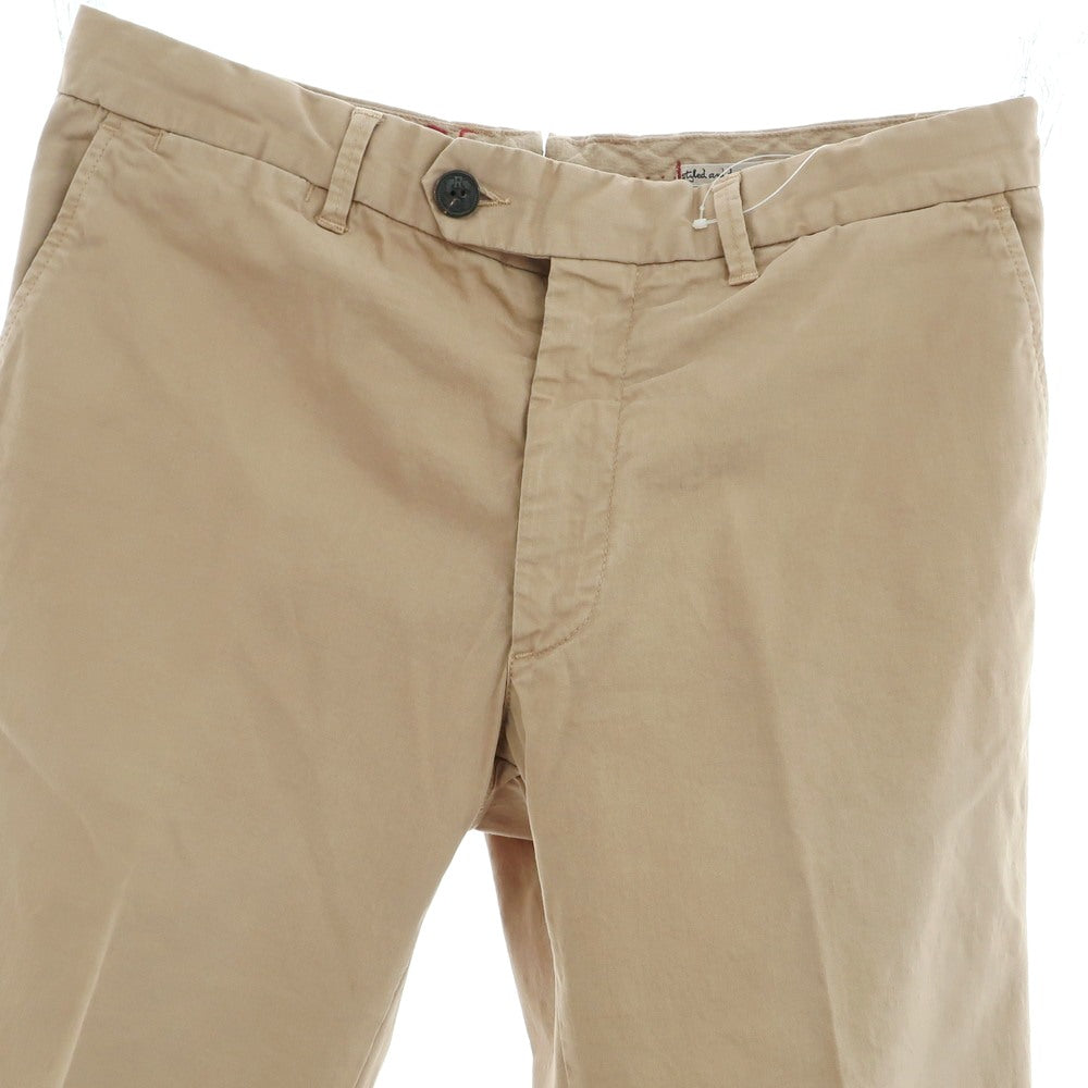 [Used] Reds Stretch Cotton Casual Slacks Pants Beige [34] [Condition Rank C] [Men&