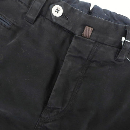 【中古】ピーティーゼロウーノ PT01 SILVERCHINO ストレッチ コットン カジュアルスラックスパンツ ブラックネイビー【 46 】【 状態ランクB 】【 メンズ 】
