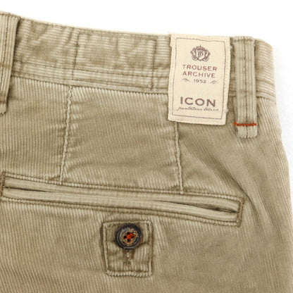 【中古】アイコン ICON ストレッチ コットン コーデュロイパンツ ベージュ【 46 】【 状態ランクC 】【 メンズ 】