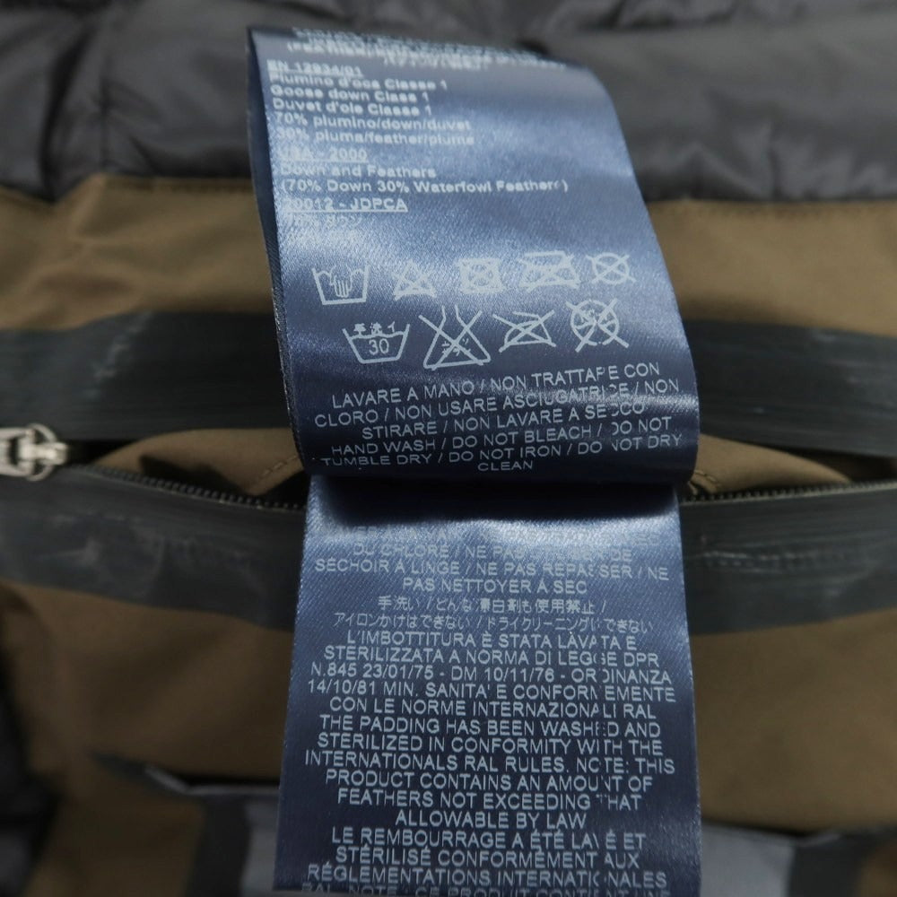 【中古】ヘルノ Herno ポリエステル ダウンコート カーキ【 48 】【 状態ランクC 】【 メンズ 】