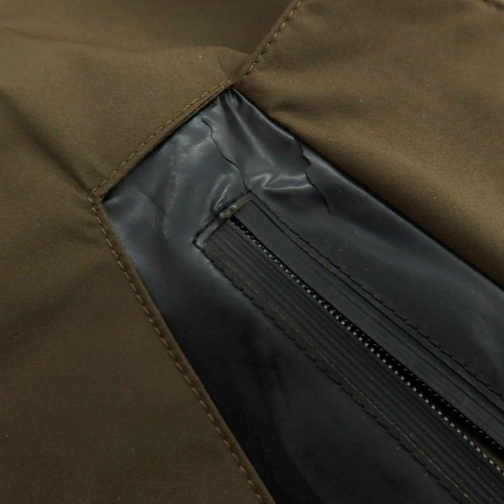 【中古】ヘルノ Herno ポリエステル ダウンコート カーキ【 48 】【 状態ランクC 】【 メンズ 】