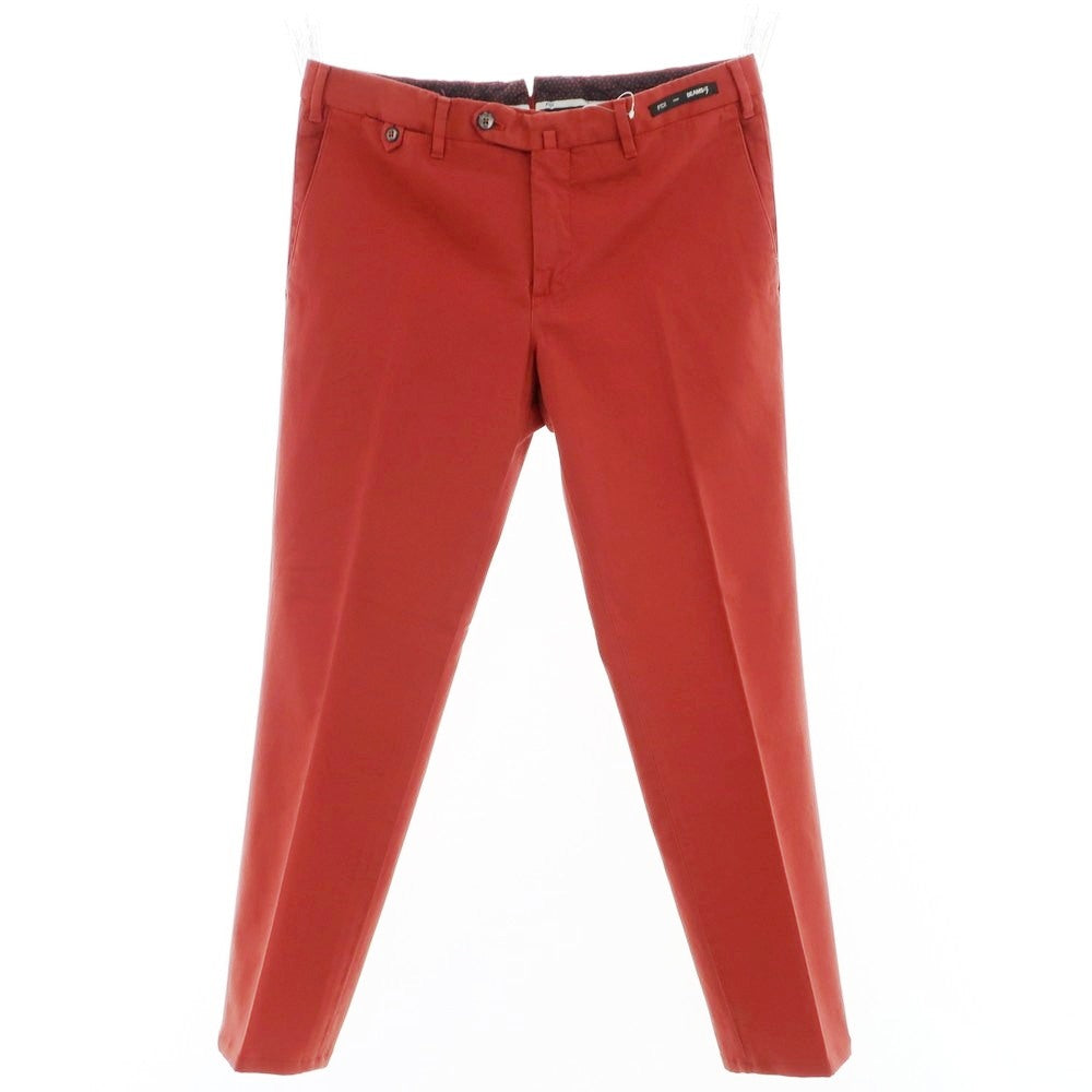 [Used] PT01 BEAMS F special order PIXEL stretch cotton casual slacks pants red [50] [Condition rank B] [Men&