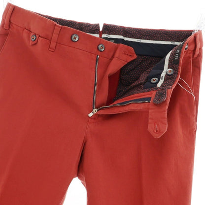 [Used] PT01 BEAMS F special order PIXEL stretch cotton casual slacks pants red [50] [Condition rank B] [Men&