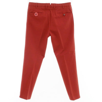 [Used] PT01 BEAMS F special order PIXEL stretch cotton casual slacks pants red [50] [Condition rank B] [Men&