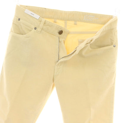 【中古】ピーティートリノ デニム PT TORINO DENIM SWING ストレッチ コットン コーデュロイパンツ ベージュ【 34 】【 状態ランクA 】【 メンズ 】