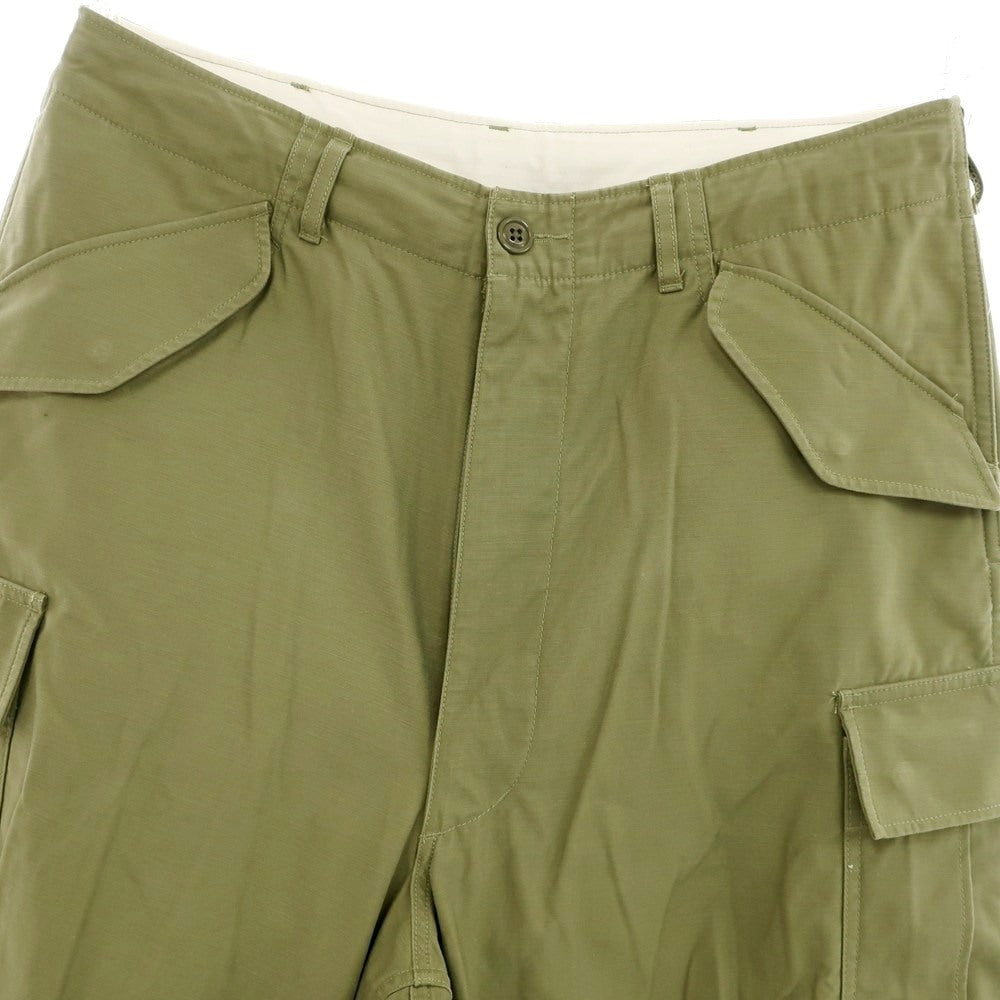 [Used] BEAMS 2025 Spring/Summer &quot;The A&quot; Cotton Cargo Pants Olive [L] [Condition Rank B] [Men&