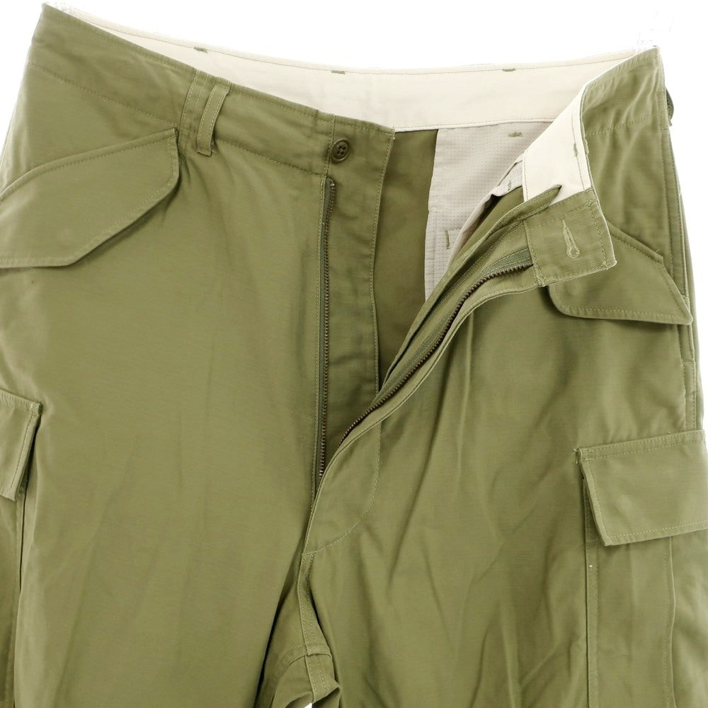 [Used] BEAMS 2025 Spring/Summer &quot;The A&quot; Cotton Cargo Pants Olive [L] [Condition Rank B] [Men&