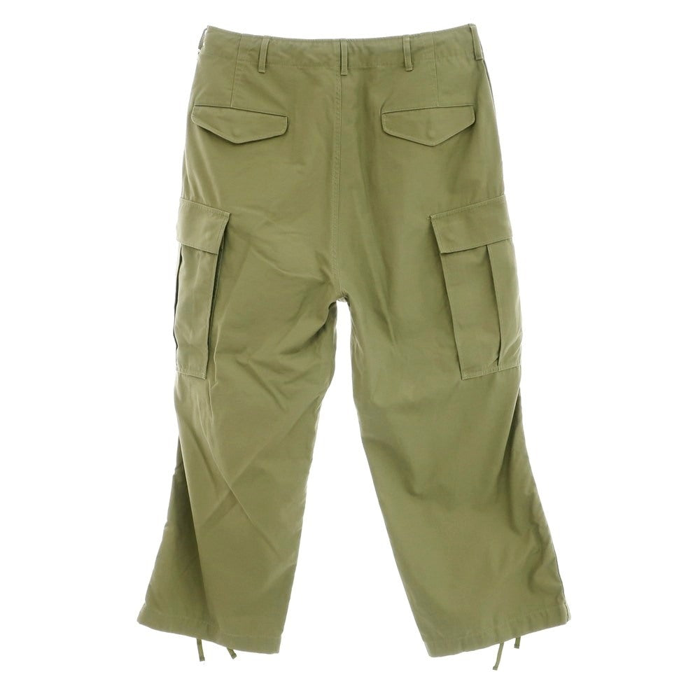 [Used] BEAMS 2025 Spring/Summer &quot;The A&quot; Cotton Cargo Pants Olive [L] [Condition Rank B] [Men&