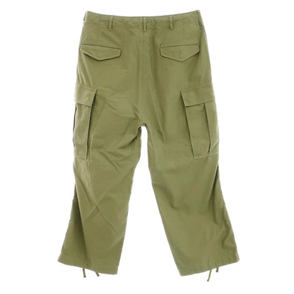 [Used] BEAMS 2025 Spring/Summer &quot;The A&quot; Cotton Cargo Pants Olive [L] [Condition Rank B] [Men&