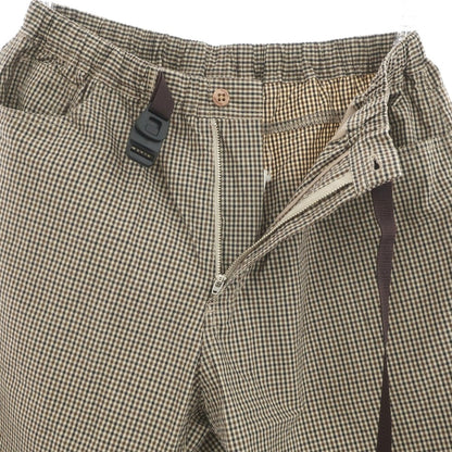 [Used] Gramicci BEAMS special order 2025 Spring/Summer cotton check shorts, beige [ASIA:L] [Condition rank B] [Men&