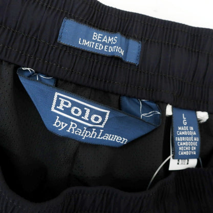 【中古】ポロ ラルフローレン Polo Ralph Lauren BEAMS別注 2025年春夏 ナイロン系 ショートパンツ ネイビー【 L 】【 状態ランクB 】【 メンズ 】