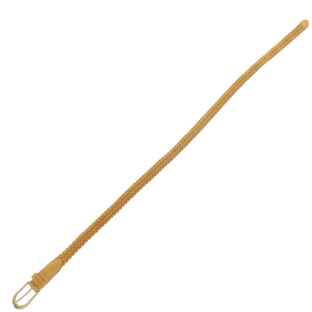【中古】ビームスプラス BEAMS PLUS スエード メッシュベルト キャメルブラウン【 34 】【 状態ランクB 】【 メンズ 】