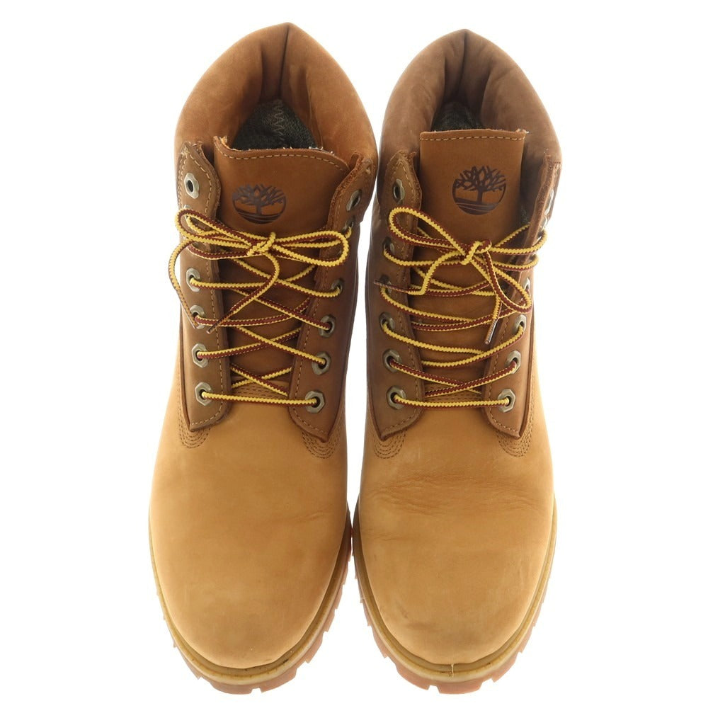 [Used] Timberland BEAMS exclusive nubuck Gore-Tex 6-inch boots, light brown [26cm] [Condition rank B] [Men&