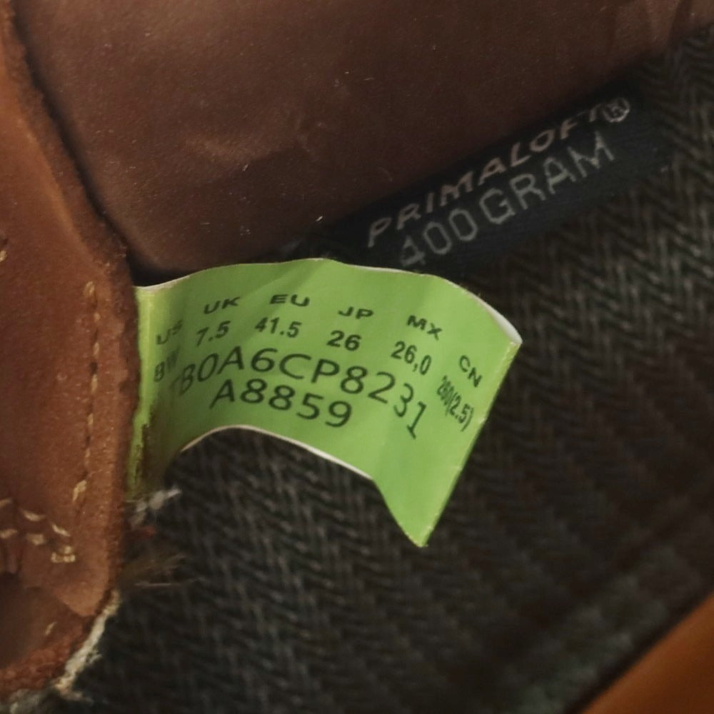 [Used] Timberland BEAMS exclusive nubuck Gore-Tex 6-inch boots, light brown [26cm] [Condition rank B] [Men&