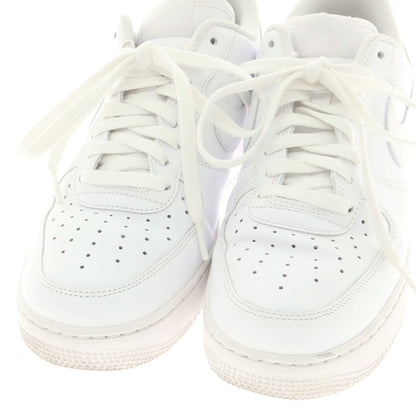[Used] Nike Air Force 1 Leather Sneakers White [27cm] [Condition Rank B] [Men&