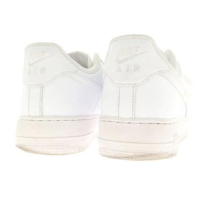 [Used] Nike Air Force 1 Leather Sneakers White [27cm] [Condition Rank B] [Men&