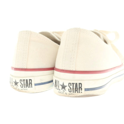 [Used] Converse MADE IN JAPAN All Star Low Sneakers Natural White [8] [Condition Rank B] [Men&