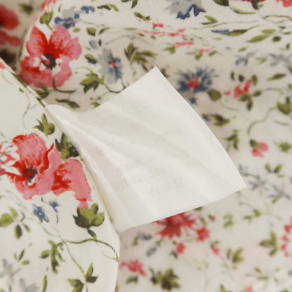 [Used] Paul Smith Cotton Botanical Pattern Regular Collar Casual Shirt White x Pink [L] [Condition Rank D] [Men&