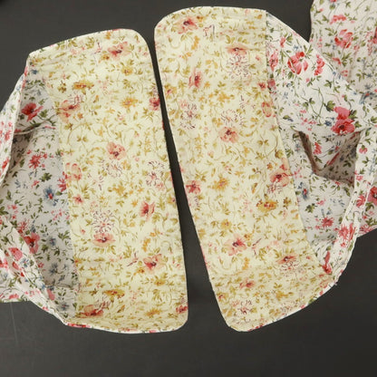 [Used] Paul Smith Cotton Botanical Pattern Regular Collar Casual Shirt White x Pink [L] [Condition Rank D] [Men&