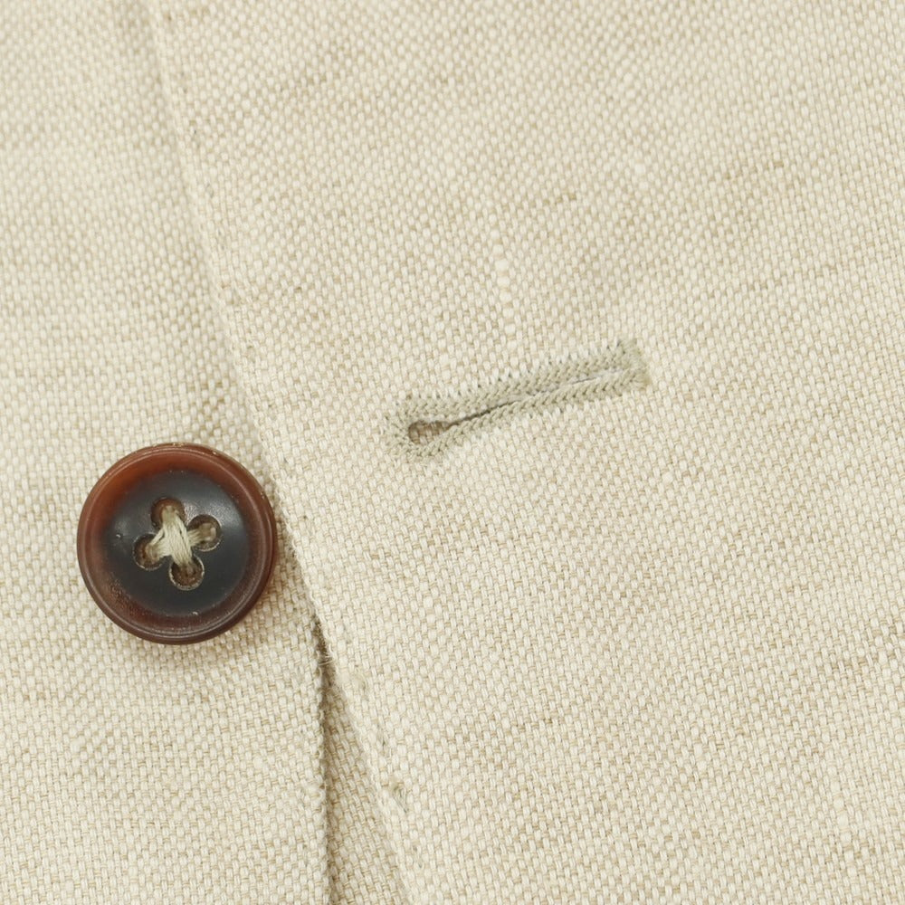 [New] Montedoro Linen Casual Jacket Beige [50] [Condition Rank N] [Men&