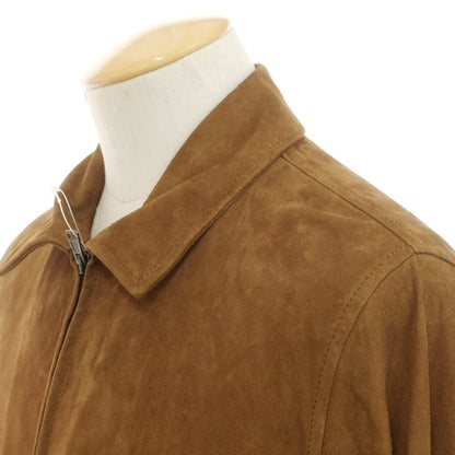 [New Outlet] Montedoro Sheepsuede Leather Drizzler Jacket Light Brown [M] [Condition Rank N-] [Men&