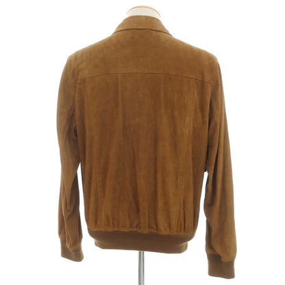 [New Outlet] Montedoro Sheepsuede Leather Drizzler Jacket Light Brown [M] [Condition Rank N-] [Men&