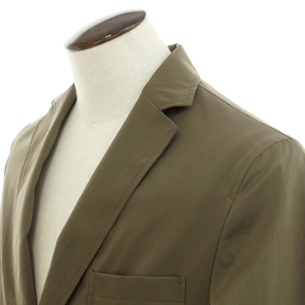 [New] SLOWEAR Polyester 2-Button Casual Jacket Olive [50] [Condition Rank N] [Men&