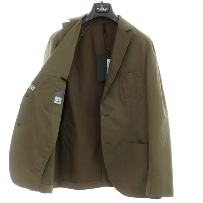 [New] SLOWEAR Polyester 2-Button Casual Jacket Olive [50] [Condition Rank N] [Men&