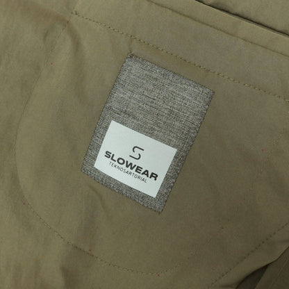 [New] SLOWEAR Polyester 2-Button Casual Jacket Olive [50] [Condition Rank N] [Men&