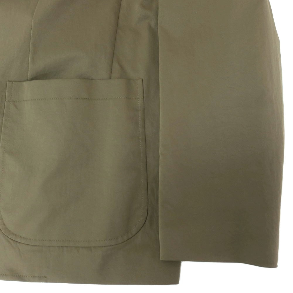 [New] SLOWEAR Polyester 2-Button Casual Jacket Olive [50] [Condition Rank N] [Men&
