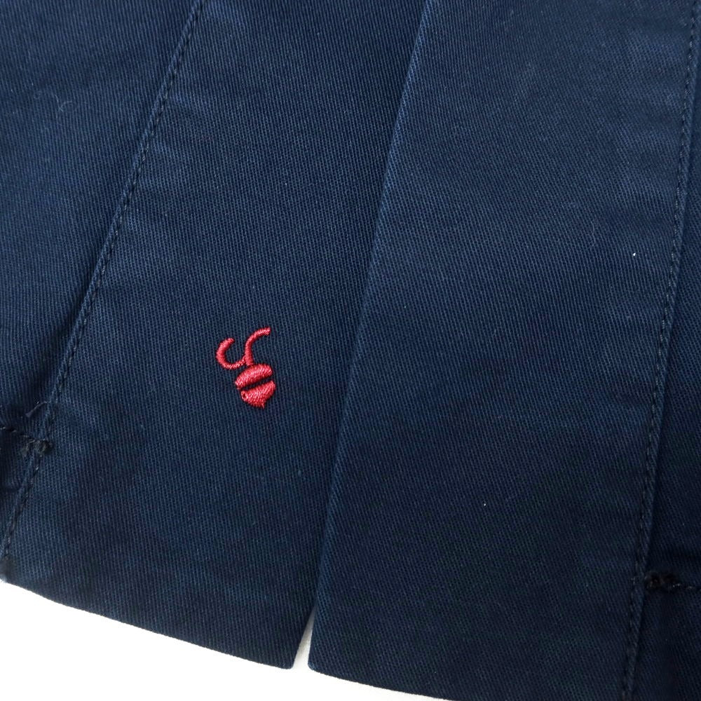 [New Outlet] Glanshirt Cotton Casual Shirt Navy [41] [Condition Rank N-] [Men&
