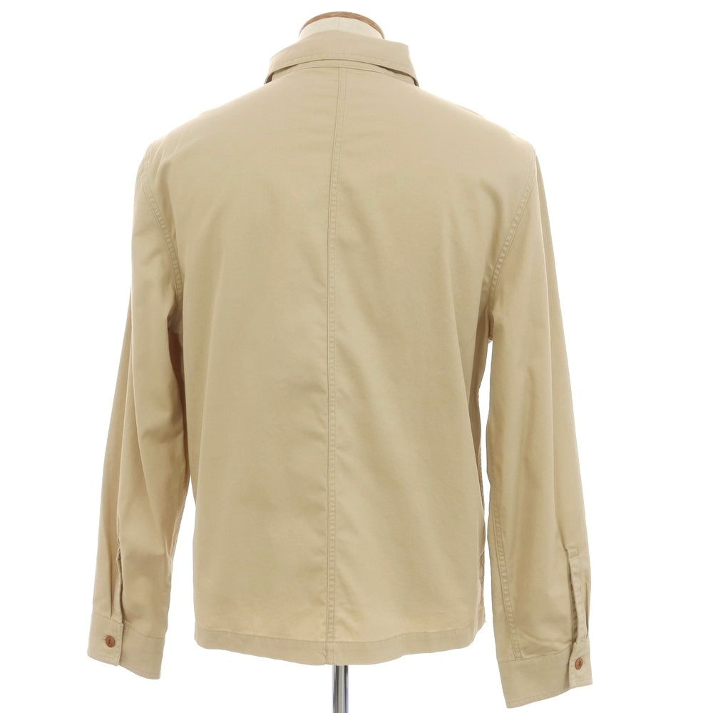 [New] Glanshirt Cotton Casual Shirt Beige [40] [Condition Rank N] [Men&