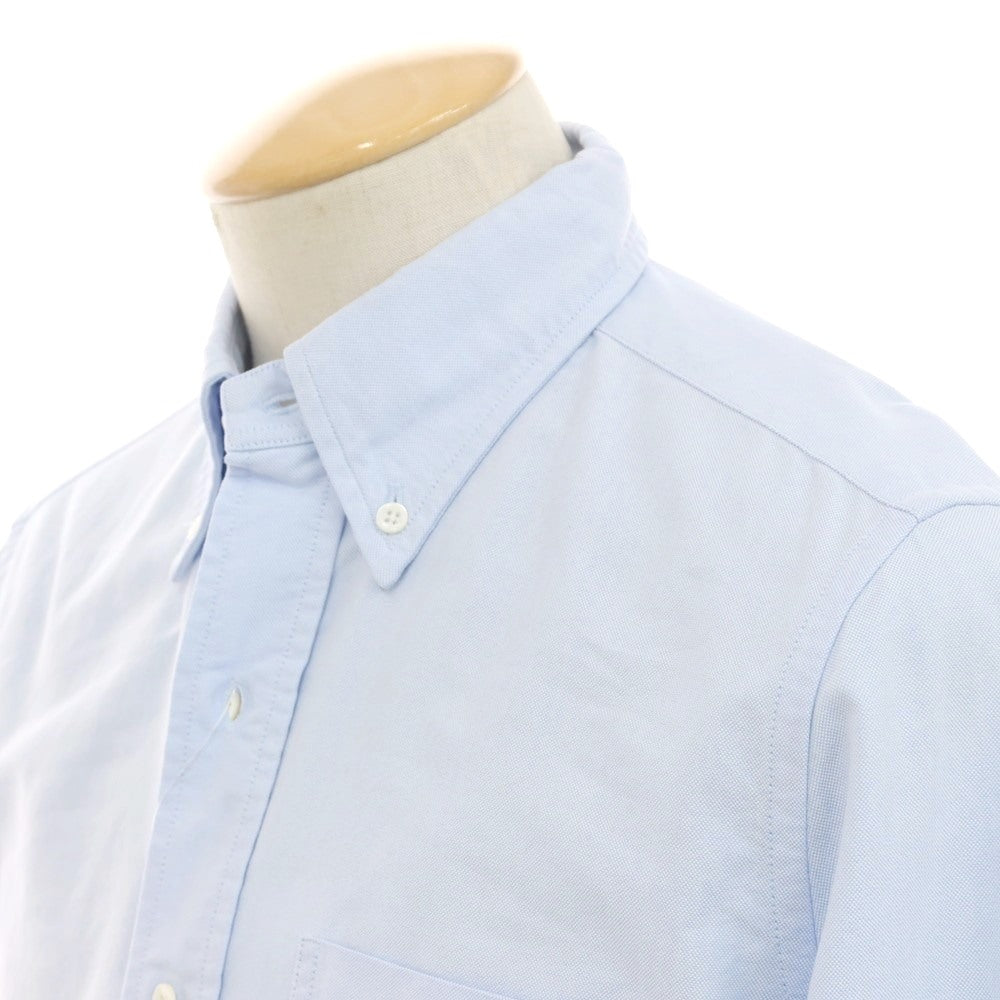 [New] Glanshirt Cotton Oxford Button-down Casual Shirt Light Blue [38] [Condition Rank N] [Men&