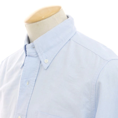 [New] Glanshirt Cotton Oxford Button-down Casual Shirt Light Blue [38] [Condition Rank N] [Men&