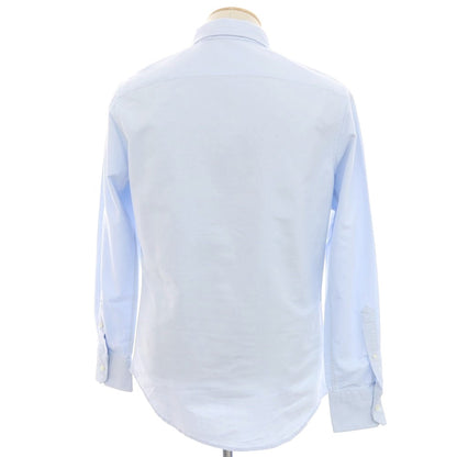 [New] Glanshirt Cotton Oxford Button-down Casual Shirt Light Blue [38] [Condition Rank N] [Men&