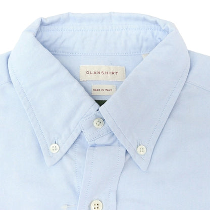 [New] Glanshirt Cotton Oxford Button-down Casual Shirt Light Blue [38] [Condition Rank N] [Men&