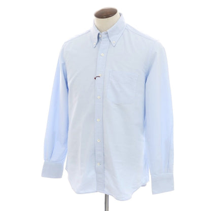 [New] Glanshirt Cotton Oxford Button-down Casual Shirt Light Blue [41] [Condition Rank N] [Men&