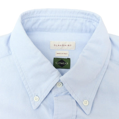 [New] Glanshirt Cotton Oxford Button-down Casual Shirt Light Blue [41] [Condition Rank N] [Men&
