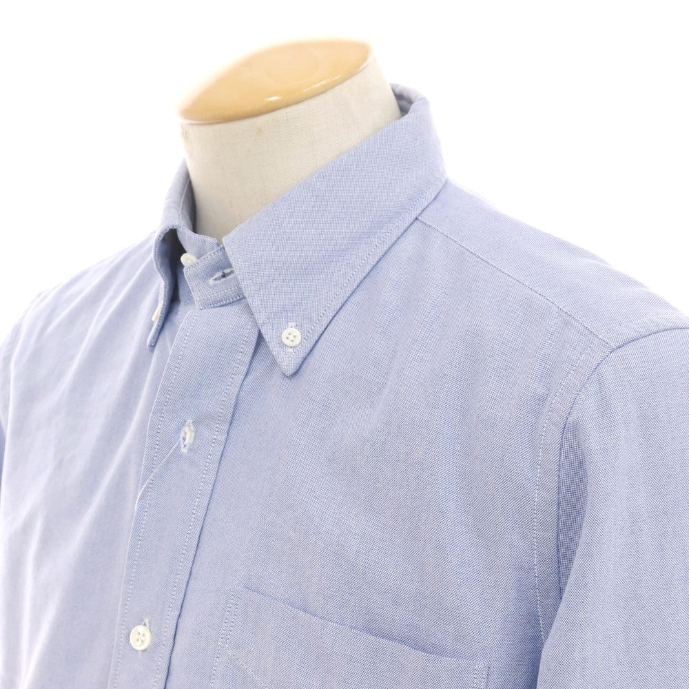 [New Outlet] Glanshirt Cotton Oxford Button-down Casual Shirt Blue [38] [Condition Rank N-] [Men&