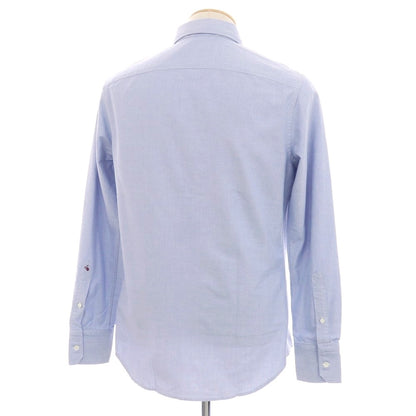 [New Outlet] Glanshirt Cotton Oxford Button-down Casual Shirt Blue [38] [Condition Rank N-] [Men&