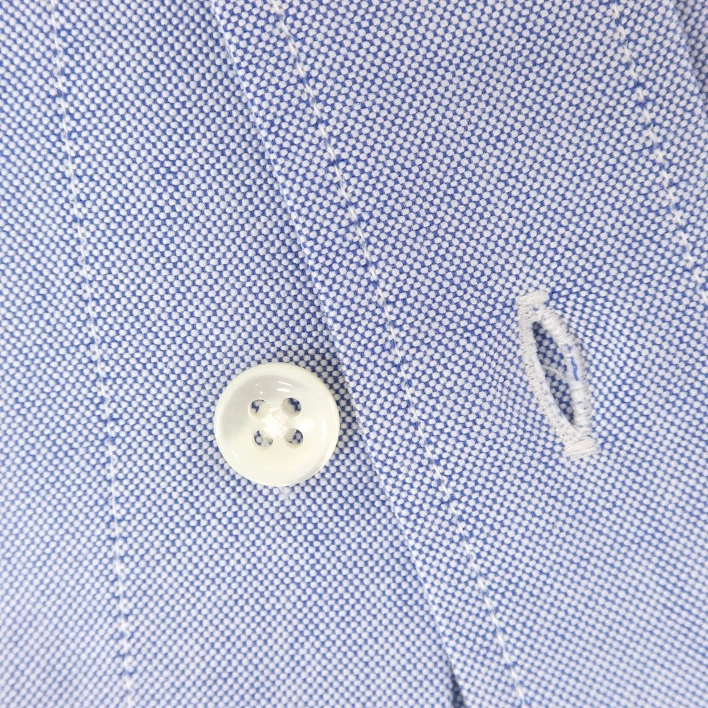 [New Outlet] Glanshirt Cotton Oxford Button-down Casual Shirt Blue [38] [Condition Rank N-] [Men&