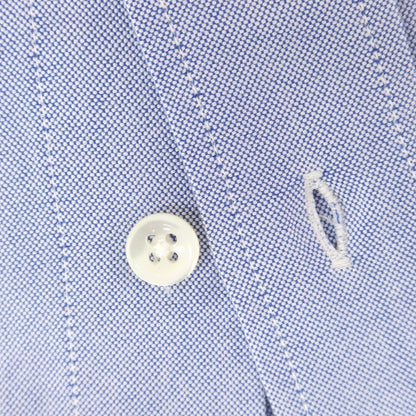 [New Outlet] Glanshirt Cotton Oxford Button-down Casual Shirt Blue [38] [Condition Rank N-] [Men&