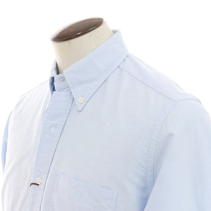 [New Outlet] Glanshirt Cotton Oxford Button-down Casual Shirt Light Blue [41] [Condition Rank N-] [Men&
