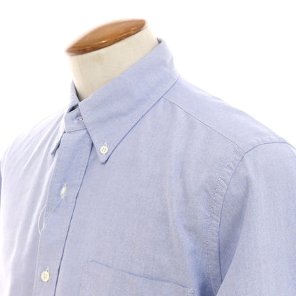 [New] Glanshirt Cotton Oxford Button-down Casual Shirt Blue [39] [Condition Rank N] [Men&