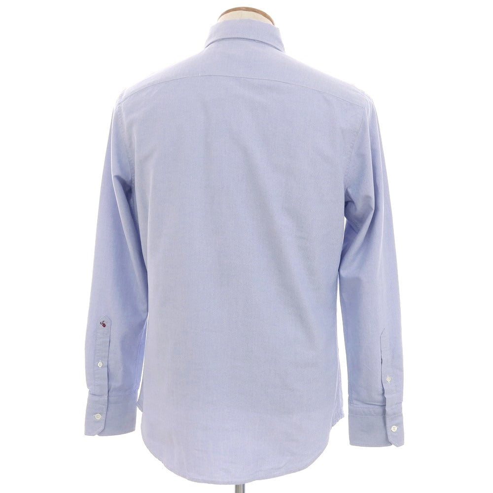 [New] Glanshirt Cotton Oxford Button-down Casual Shirt Blue [39] [Condition Rank N] [Men&