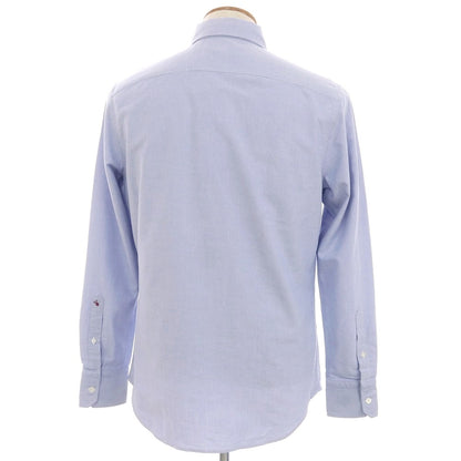 [New] Glanshirt Cotton Oxford Button-down Casual Shirt Blue [39] [Condition Rank N] [Men&